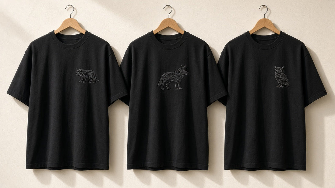 Animal embroidery tees, if you want a place to start