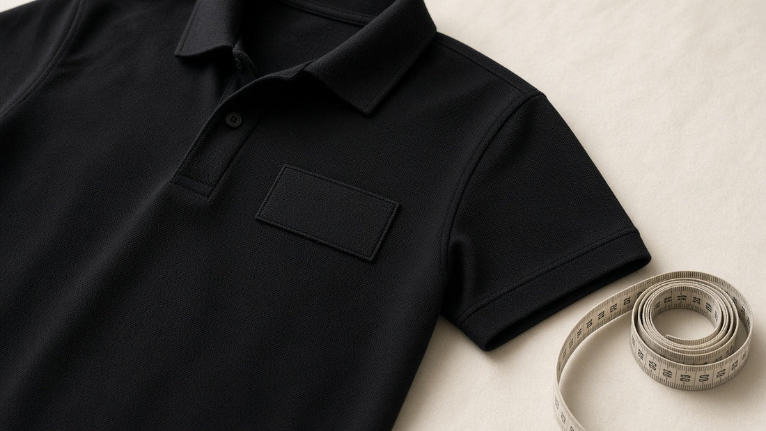 Where a logo should sit on a shirt