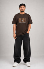 Beyond Ordinary Fish Embroidery Oversized T-Shirt