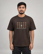 Beyond Ordinary Fish Embroidery Oversized T-Shirt