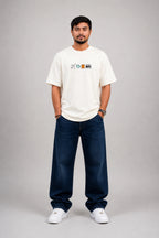 Wanderlust Travel Embroidery Oversized T-Shirt