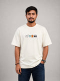 Wanderlust Travel Embroidery Oversized T-Shirt